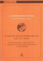 31) IL SERVIZIO SOCIALE PROFESSIONALE (art.22 L328/2000)