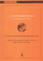 35) LA VALUTAZIONE - DIAGNOSI SOCIALE.